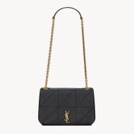 Saint Laurent Mini Jamie 4.3 Bag In Lambskin Black/Gold